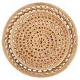 thumbnail image 1 of ifundom 2pcs Rattan Snack Trays for Storage and Serving, Modern Design, Household Kitchen Organizer, 1 of 6