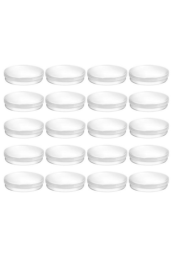 30-Pack Petri Dishes for Microbiology Lab Work, Science Experiments, School Projects, and Educational Supplies