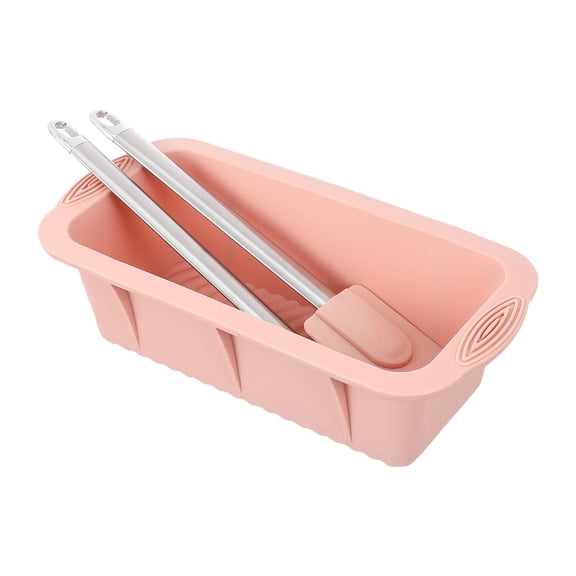ifundom 3-Piece Baking Tool Set with Silicone Scraper, Oil Brush, Non-Staining and Easy to Clean Kitchen Accessories