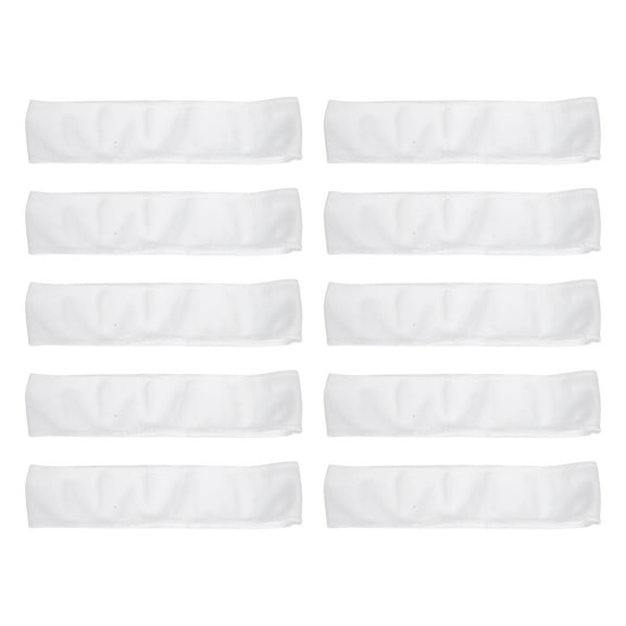 ifundom 48pcs Disposable Facial Headbands for Washing Face Stretchable Non-woven Fabric