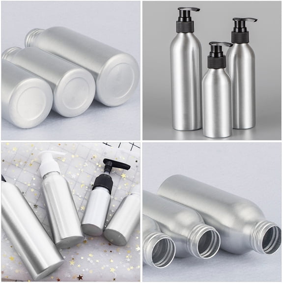 ifundom 4-Pack Colorful Spray Bottles with Pump for Home, Garden, Cleaning, Travel and Multipurpose Use