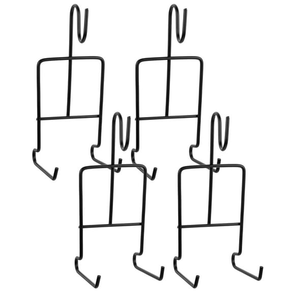ifundom 4-Piece Iron Cup Rack Set for Home Kitchens and Coffee Shops, Space-Saving, Stylish Display Organizer