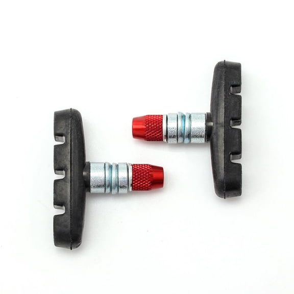 ifundom 4-Pack Red Aluminum Alloy Cycling Nuts Blocks Lightweight Bike Parts Accessories for Road and Mountain Bikes