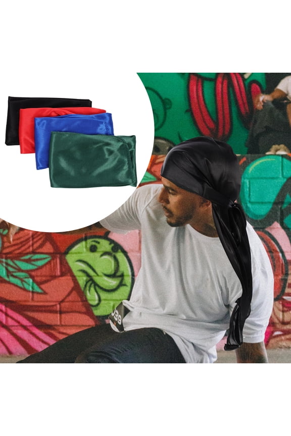Men's Comfortable Do Rag Wrap, Assorted Colors, Elastic and Breathable, Perfect for Sports and Daily Wear
