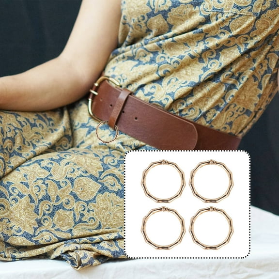 ifundom Open Spring Clasps Metal Chain Buckles for Making Crafts 4 Pieces