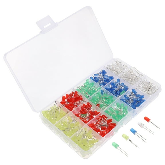 ifundom 500 Pcs 1 Box LED Diode Lights Creative Lighting Bulb Lamps LED Light Beads