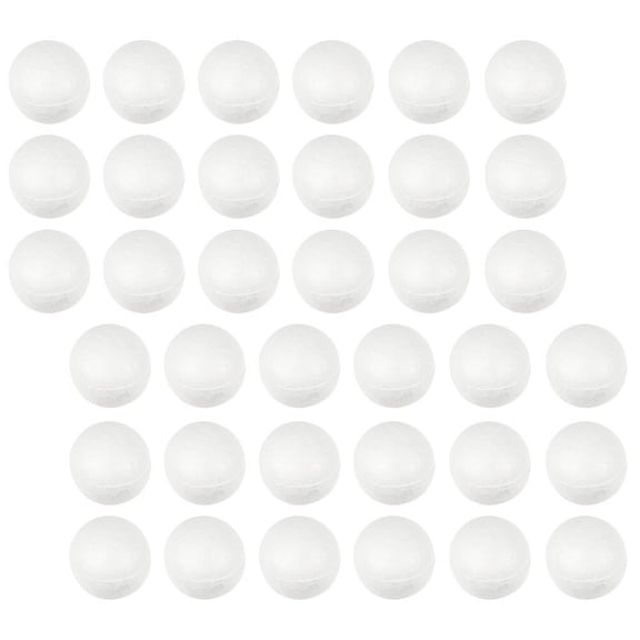 ifundom White Polystyrene Foam 500 Pcs Round Spheres for Crafts, Projects, Christmas Decorations, Art Supplies