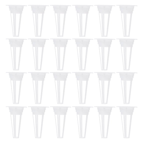 ifundom 50Pcs Practical Plastic Plant Growth Baskets for Greenhouse and Soilless Planting Use