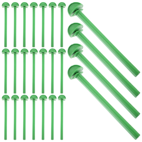 ifundom 50Pcs Plastic Bird Pole Stick Cage Perch for Pet Birds with Easy Cage Attachment
