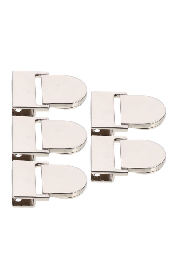 5-Pack Metal Padlock Bag Buckles for Handbag Luggage Crafting Accessories Hardware