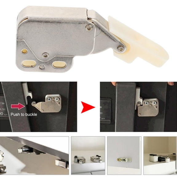 ifundom 5Pcs Spring Buckle Lock with Automatic Release for Home Use on Doors and Furniture