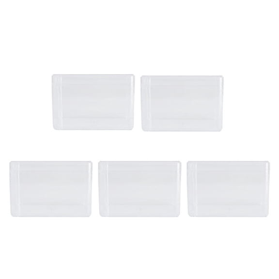 ifundom 5pcs Transparent Model Display Box Practical Figurine Model Display Container