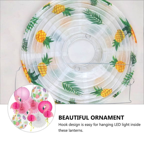 ifundom 6 Pcs Assorted Color Lantern Decorations for Parties and Home Decor, and Vibrant Design