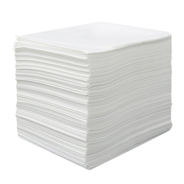 LITINKIMI Disposable Non-Woven Bed Sheets White 60Set 75x31In