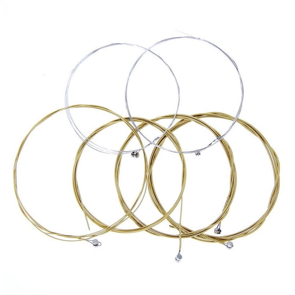 ifundom Nickel Steel 6-Piece Replacement Acoustic Guitar Strings Set for Folk and Steel String Guitars