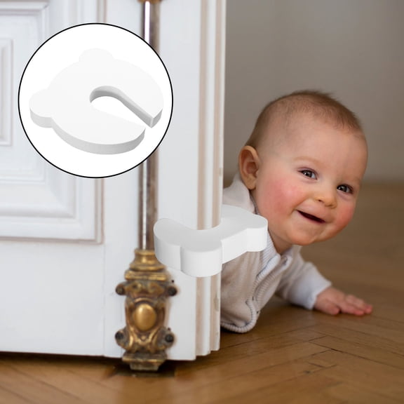 ifundom 6-Pack Door Protectors with Finger Pinch Guards and High Friction Non-Damaging Door Stoppers for Home Safety