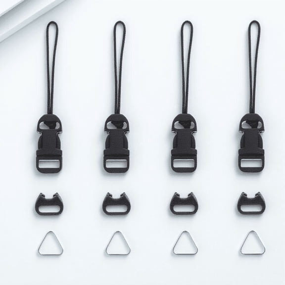 ifundom 8Pcs Black Quick Release Qd System Connector for Camera Straps Durable and Safe