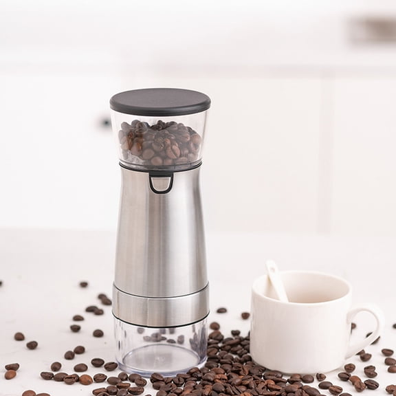 ifundom Adjustable Electric Coffee Bean Mill with Ceramic Core and USB Charging for Food Processing