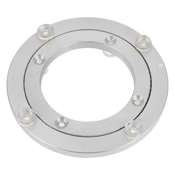 ifundom Aluminum Alloy Rotating Dining Table Turntable Base 360° Smooth Rotation for Home Kitchen Use