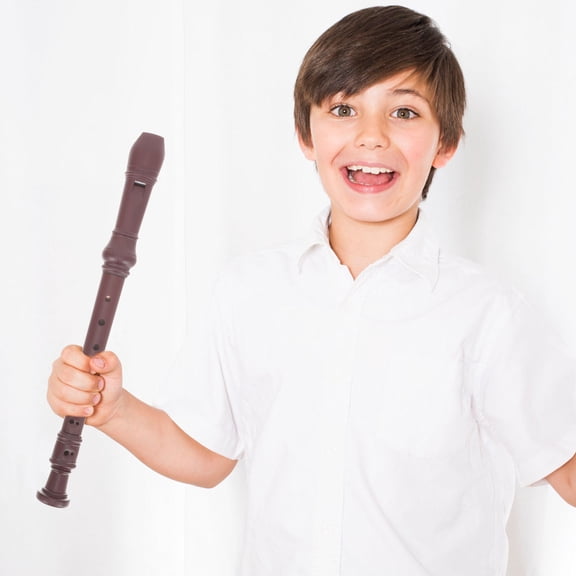 ifundom 8-Hole Beginner Clarinet Brown ABS Plastic Student Clarinet with Accurate Pitch for Practice and Learning