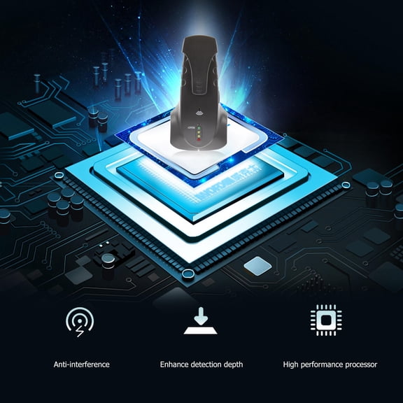 ifundom Wall Scanner or for Metal and Wood Detection with Light Black Design