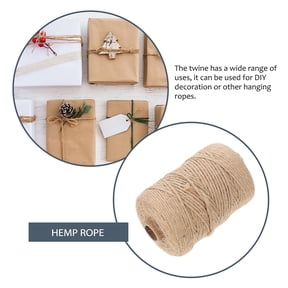 ifundom Brown Decorative Jute Rope for Crafts, Wedding Decorations, Wrapping, Natural Twine Cord for Projects
