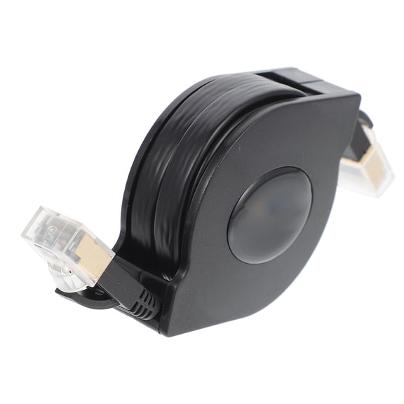 ifundom Black Cat 7 Patch Cable for Computer Network with Multiple Protection Layers and Stable Signal