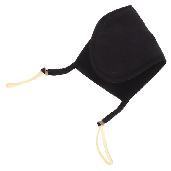 ifundom Black Violin Chin Rest with Soft Cotton Padding, Craftsmanship for Comfortable Home Practice