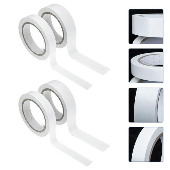 ifundom White Double Sided Adhesive Tape for Fabric, Glass, Wood, Metal - Strong Hold, Multi-Purpose, Daily Use