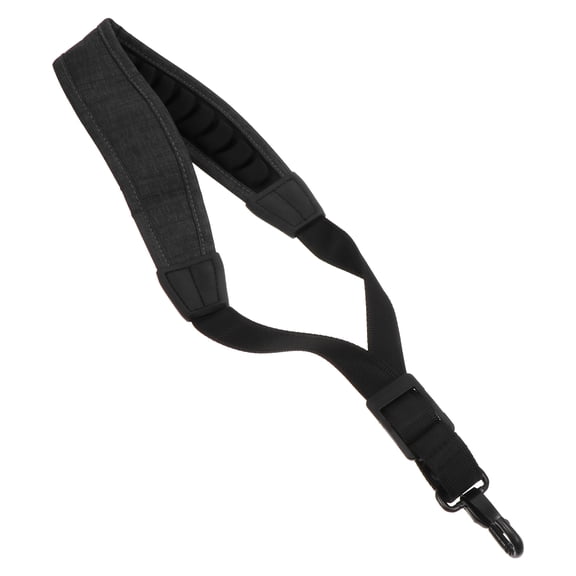 ifundom Dark Grey Saxophone Neck Strap with Comfortable Oxford Fabric for Secure and Comfortable Playing