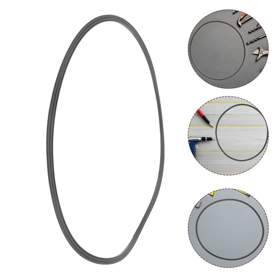 ifundom Black Rubber Floor Protectors for Bar Stool Legs - Chair Leg Covers, Easy to Install, Non-