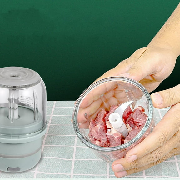 ifundom Electric Meat with Detachable Peanut Grater and Blades for Kitchen Food Processing
