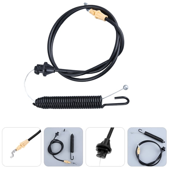 ifundom Black Engagement Clutch Cord for Lawn Tractor Deck Part High Durability