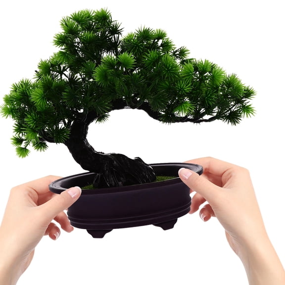 ifundom Faux Bonsai Tree Plastic Simulation Plant Home Decoration Indoor Outdoor Artificial Bonsai Set
