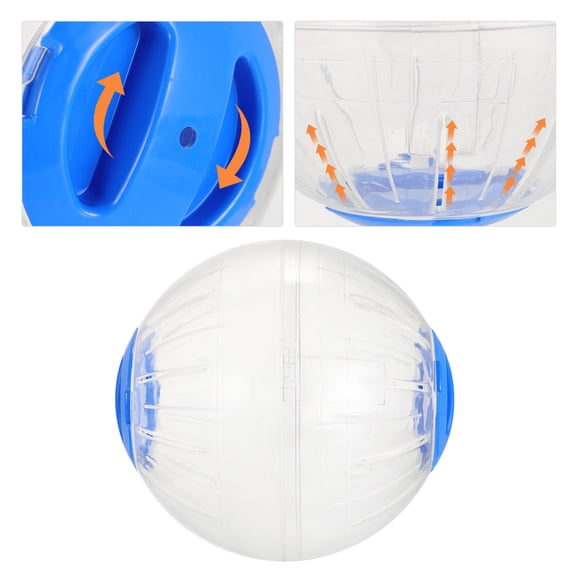 ifundom Hamster Exercise Toys Hamster Wheel Ball Plastic Outdoor Play 1Pack