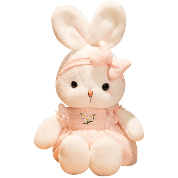 ifundom Stuffed Animal Plush Toy Soft Cuddly Bunny Doll for Kids and Toddlers 1 Set