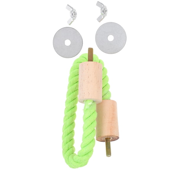 ifundom Birdcage Standing Pole Parrot Perch Iron Wire Play Stand for Birds 1 Piece and