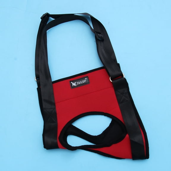 ifundom Adjustable Pet Rehabilitation for Dogs, Support for Injury Recovery and Fatigue Relief, Red