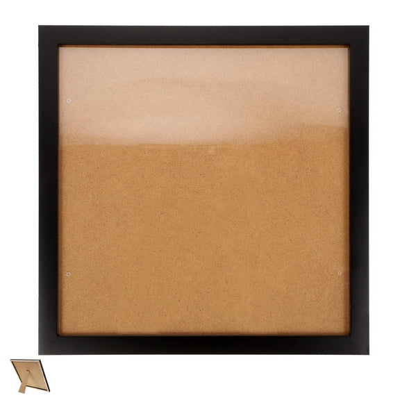 ifundom Black Multi Use Wooden Collage Frame for Photo and Certificate Display
