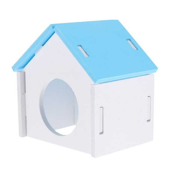 ifundom Mini Hamster House PVC Small Pet Hideout Cozy Hiding Place 1 Pack