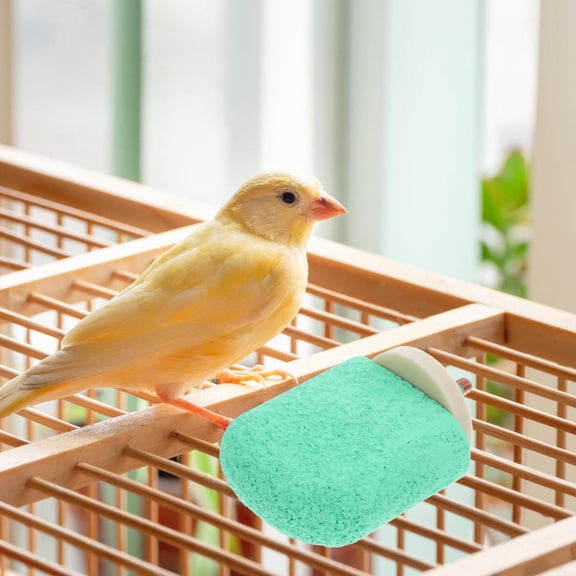 ifundom Bird Perch Rod for Cage with Natural Pumice - Parrot Stand Accessory 1 Piece