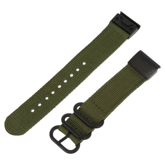ifundom Replacement Watch Strap 6 Watch Band Nylon Green Detachable 1Pack