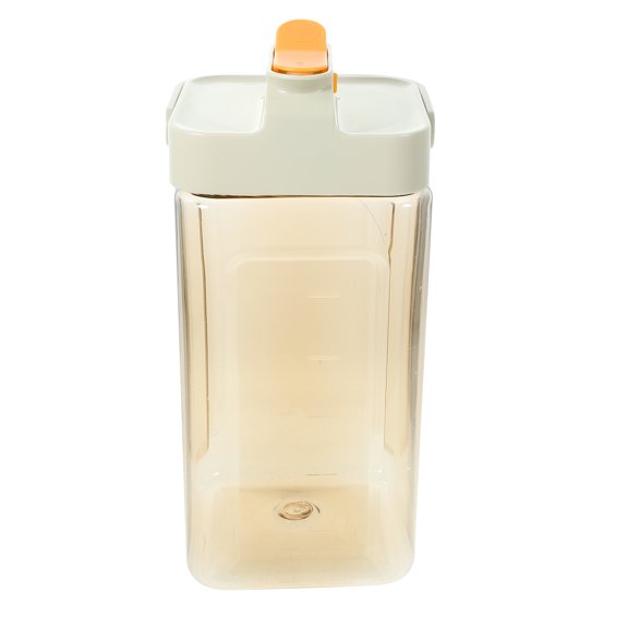 ifundom Large Capacity Reusable Plastic Drink Dispenser for Fridge with Faucet Smooth Pouring Beverage Container