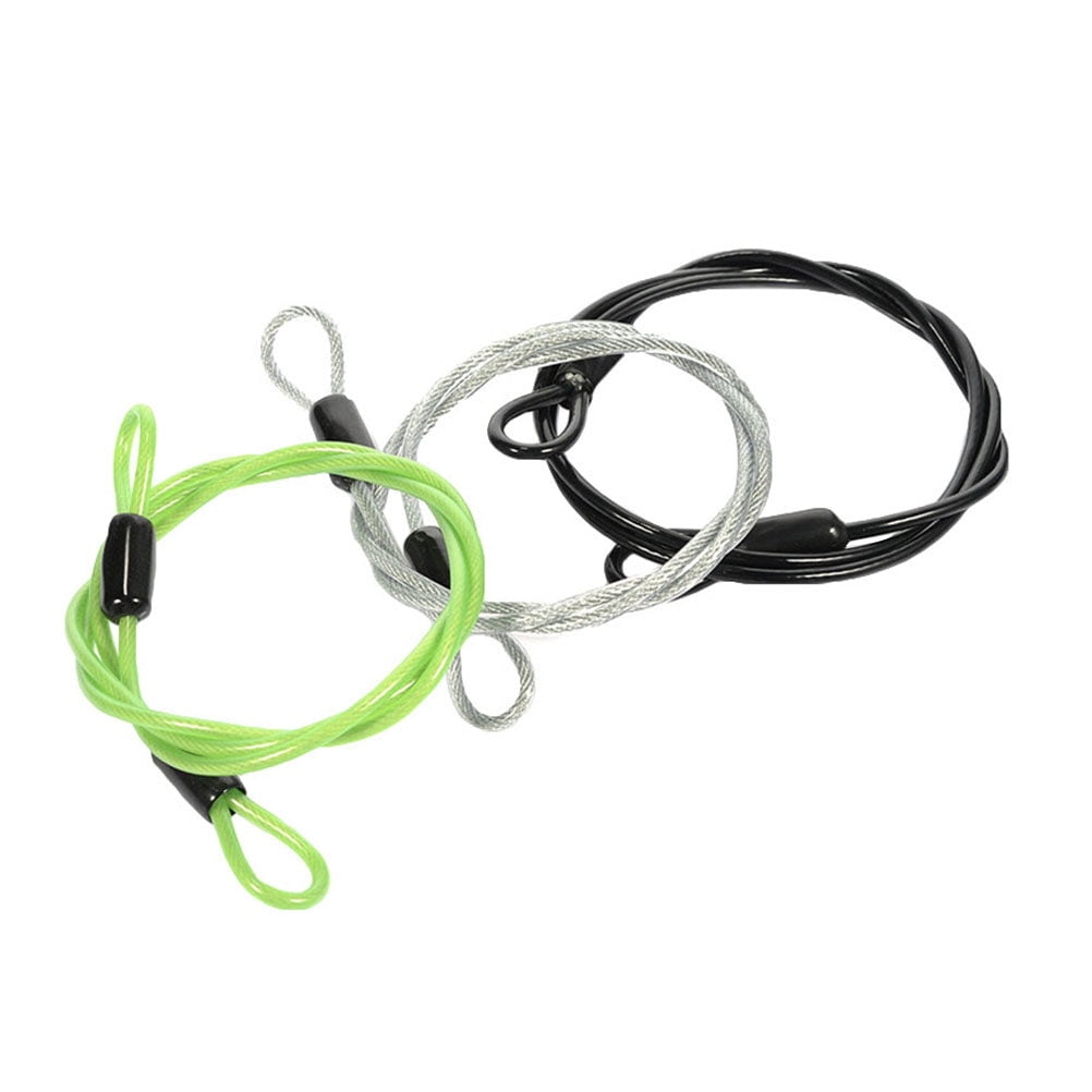 ifundom Steel Cable with Double Looped Rope, Anti-Rust Padlock Cable ...