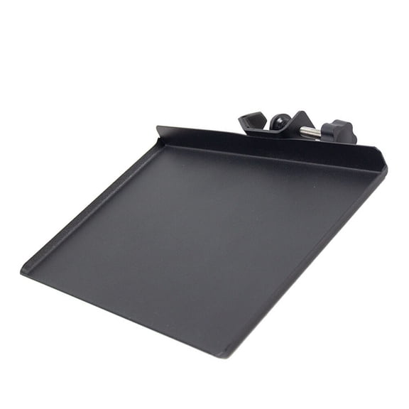 ifundom Sound Live Tray Metal Microphone Stand with Adjustable Clamp for Secure Storage and Easy Use