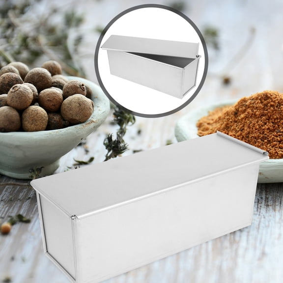 ifundom Metal Non-Stick Bread Loaf Pan for Sandwich Baking, Coated Bakeware for Home Kitchen Use