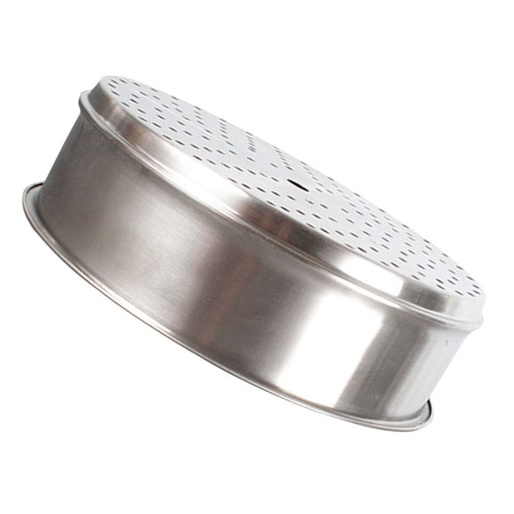 ifundom Multi-Function Stainless Steel Steamer Dish Silver for Easy Kitchen Use