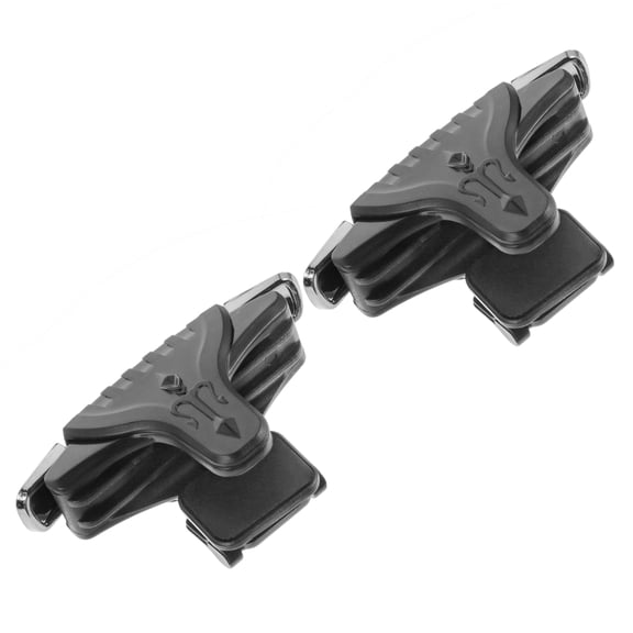 ifundom Universal Black Gaming Trigger Handle for Smartphones, Portable Lightweight Controller Compatible with Most Mobile Devices