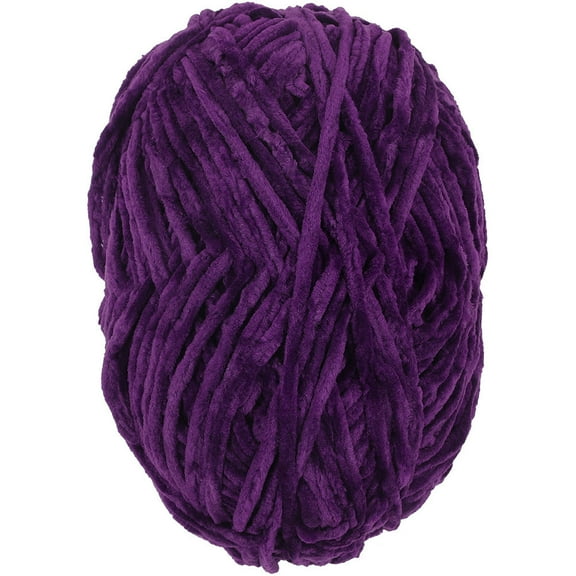 ifundom Violet Wool Yarn for Knitting and Sewing, Flexible Yarn for Household Crafts and Projects