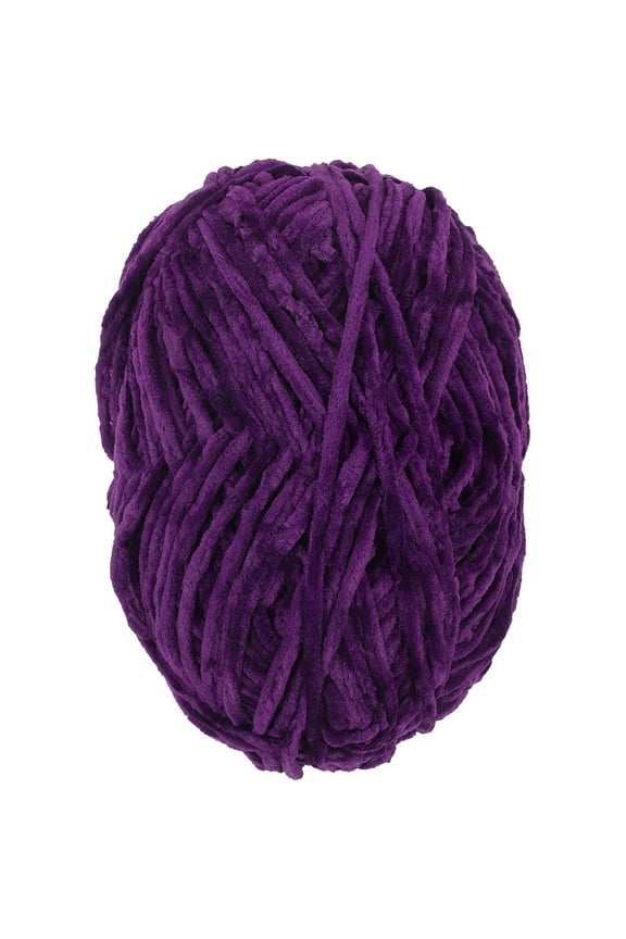 Violet Wool Yarn for Knitting, Sewing, and Crafts - Soft, Flexible Yarn Ideal for Household Projects and Creations